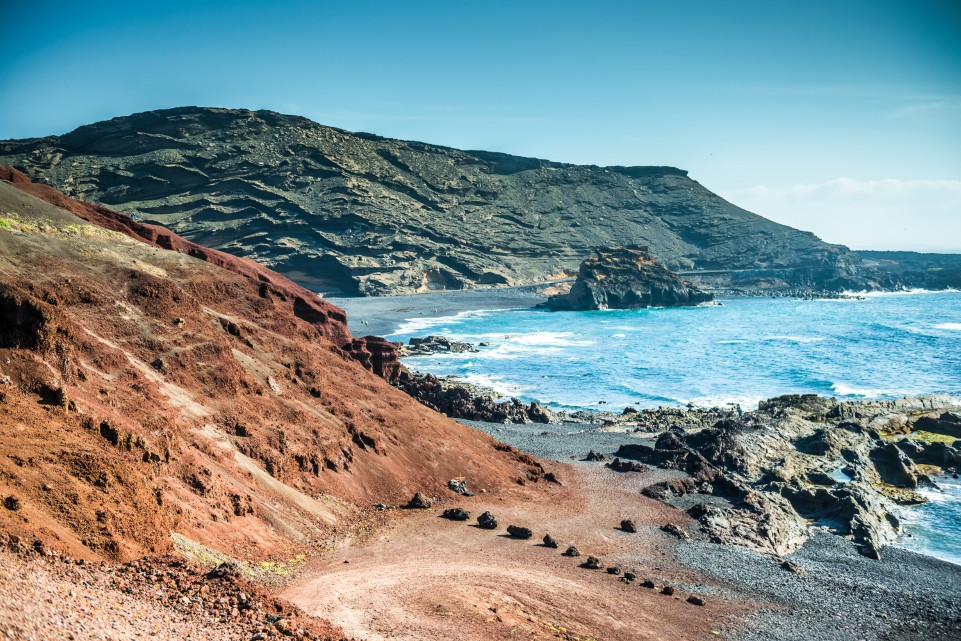 Température en décembre aux Canaries avec vue sur la mer et falaises